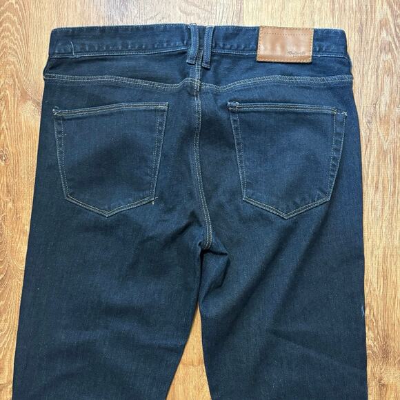 NWT Madewell Rail Straight Jeans Dark Wash Size 26 - Picture 6 of 6